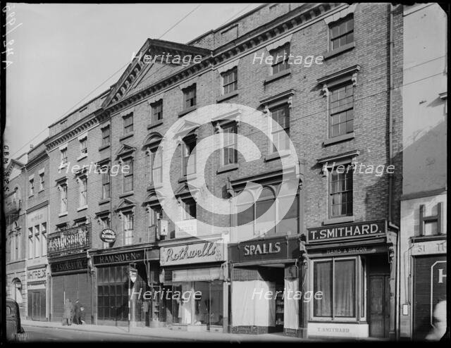Devonshire House, 36 Corn Market, Derby, 1942. Creator: George Bernard Mason.