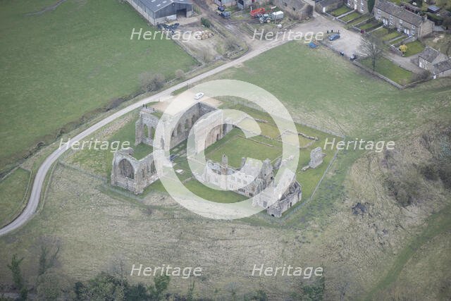 The ruins of Egglestone Abbey, County Durham, 2016. Creator: Matthew Oakey.