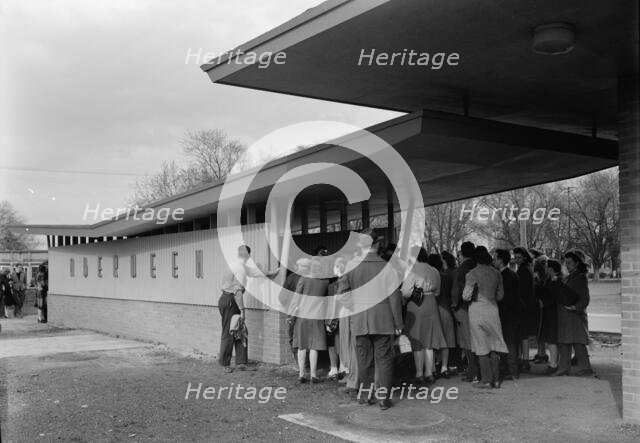 Aberdeen Station, Pennsylvania Railroad, Aberdeen, Maryland, 1944. Creator: Gottscho-Schleisner, Inc.