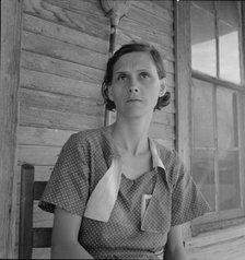 Woman on relief, Memphis, Texas, 1937. Creator: Dorothea Lange.