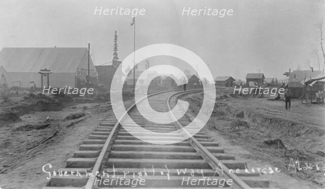 Government railroad, between c1900 and c1930. Creator: Unknown.