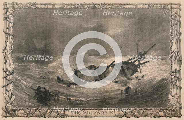 'The Shipwreck', c1870. Artist: Unknown.