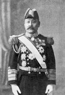 Admiral Ito, Chief of Naval Board of Command, Russo-Japanese War, 1904-5. Artist: Unknown