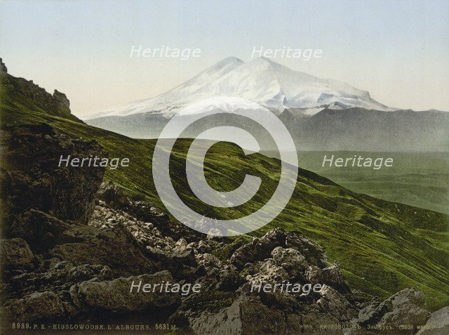 Mountain near Kislovodsk, Russia, c1895. Artist: Anon