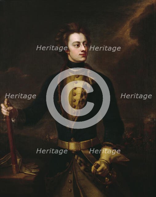 King Karl XII of Sweden, between c.1710 and c.1717. Creator: Michael Dahl.