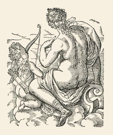 'Venus and Cupid', 1906. Creator: Jost Ammon.