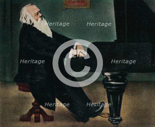 'Johannes Brahms 1833-1897', 1934. Creator: Unknown.