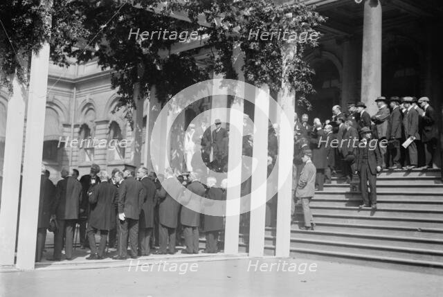 Osterhaus at City Hall, 1912. Creator: Bain News Service.