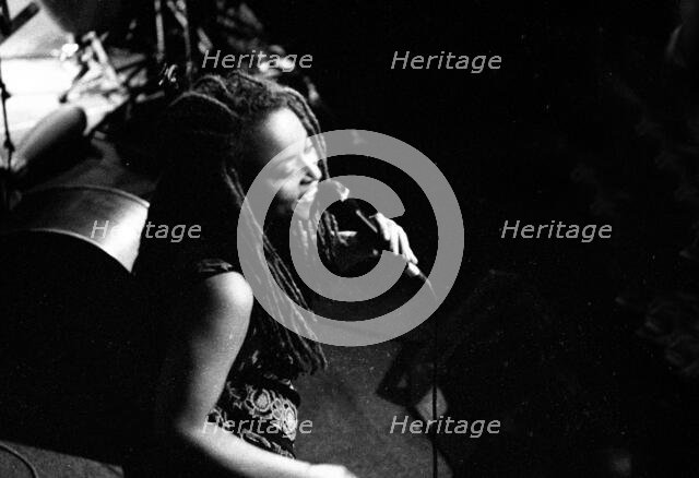 Cassandra Wilson, Jazz Café, Camden Town, London, April 1994. Creator: Brian O'Connor.