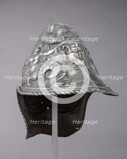 Burgonet after Filippo Negroli, Italian, Milan, about 1545-50. Creator: Unknown.