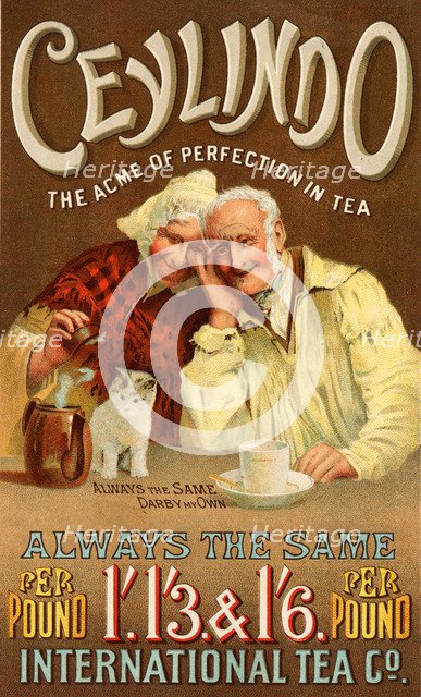Ceylindo Tea, 1900. Artist: Unknown