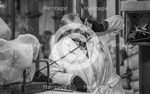 Smithfield Meat Market, City of London, January 1980. Creator: Peter Thompson.