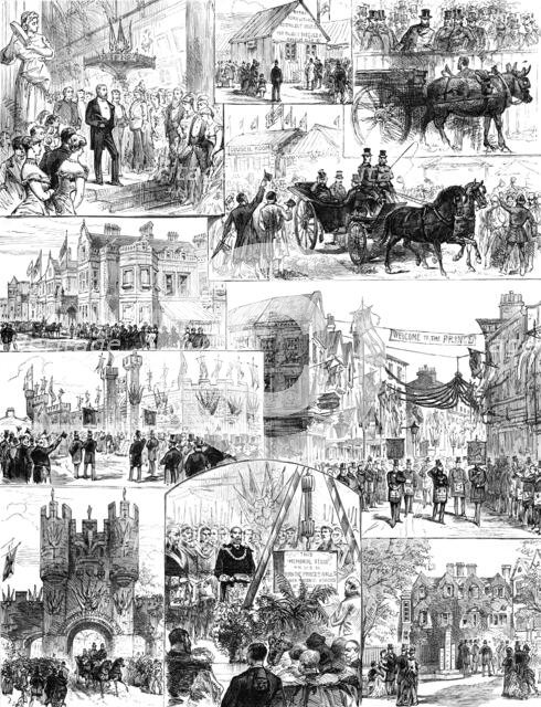 The Prince of Wales at York, 1883. Creator: Unknown.