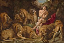 Daniel in the Lions' Den, c. 1614/1616. Creator: Peter Paul Rubens.