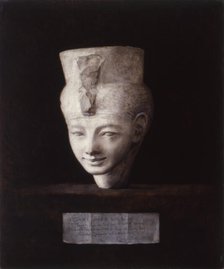 Head of the Queen of Egypt, 1888. Creator: Kenyon Cox.