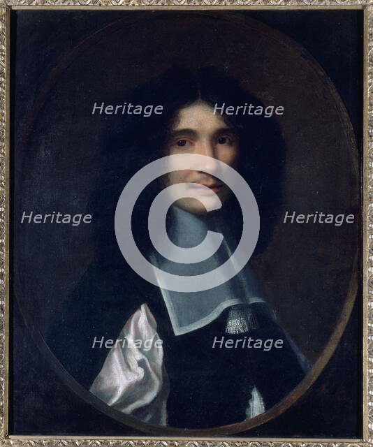 Portrait of a man, formerly identified as Nicolas Fouquet (1615-1680), c1660. Creator: Unknown.