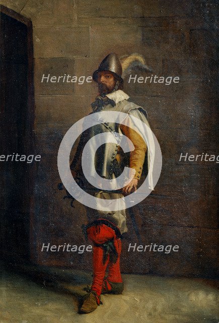 'A Huguenot', 19th century.  Artist: Jean Louis Ernest Meissonier