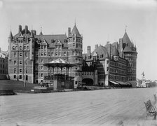 Chateau Frontenac, Quebec, between 1890 and 1901. Creator: Unknown.