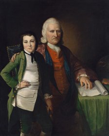 Cadwallader Colden and His Grandson Warren De Lancey, ca. 1772. Creator: Matthew Pratt.