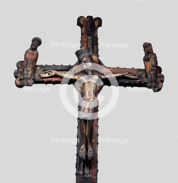 Calvary with the Virgin and Saint John called Tragó de Noguera.