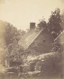 Cottage at Jersey, 1855. Creator: Joseph Cundall.