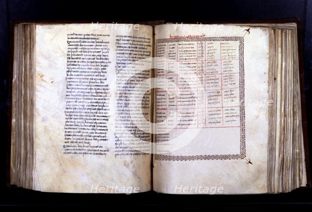 Page of the Etymologies of St. Isidore.