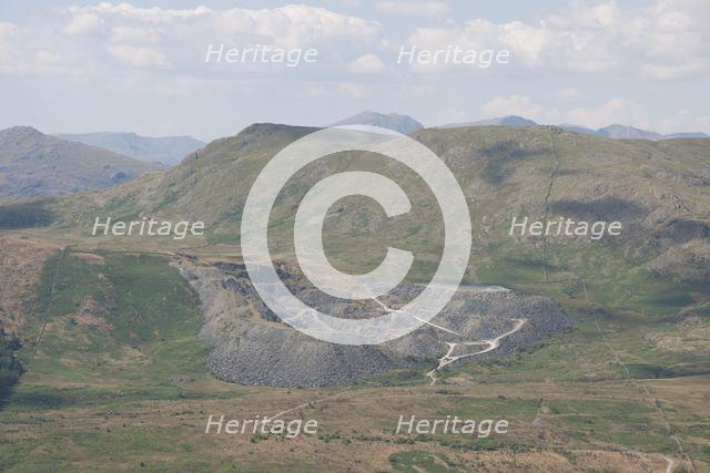 Broughton Moor slate quarry, Cumbria, 2014. Creator: Historic England Staff Photographer.