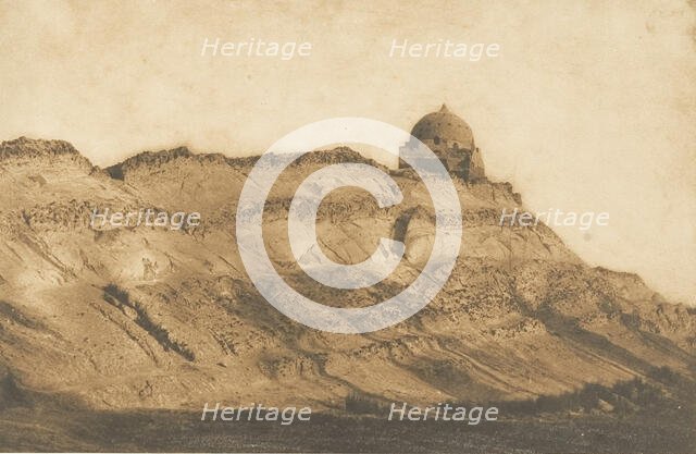 Tombeau de Sidi-Ambarek, à Garara, 1850. Creator: Maxime du Camp.