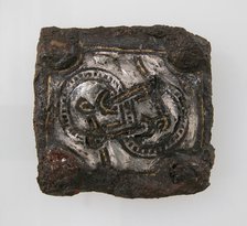 Plate of a Belt Buckle, Frankish, 6th-7th century. Creator: Unknown.