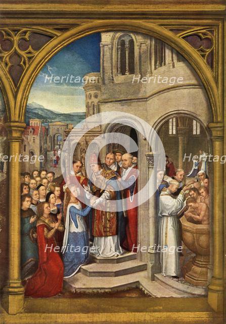 'The Arrival in Rome', 1489. Creator: Hans Memling.