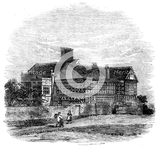 The Hall-i'-th'-Wood, near Bolton, the residence of Samuel Crompton..., 1862. Creator: Unknown.