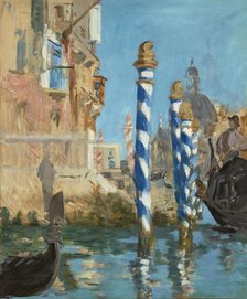 The Grand Canal in Venice, 1874. Creator: Manet, Édouard (1832-1883).