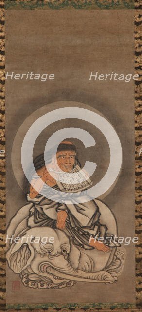 Samantabhadra (Fugen), Muromachi period, 1333-1573. Creator: Unknown.