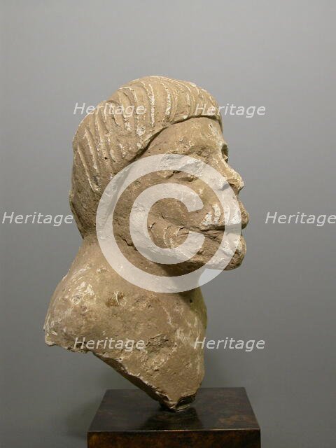 Male Head, 2nd/3rd century. Creator: Unknown.