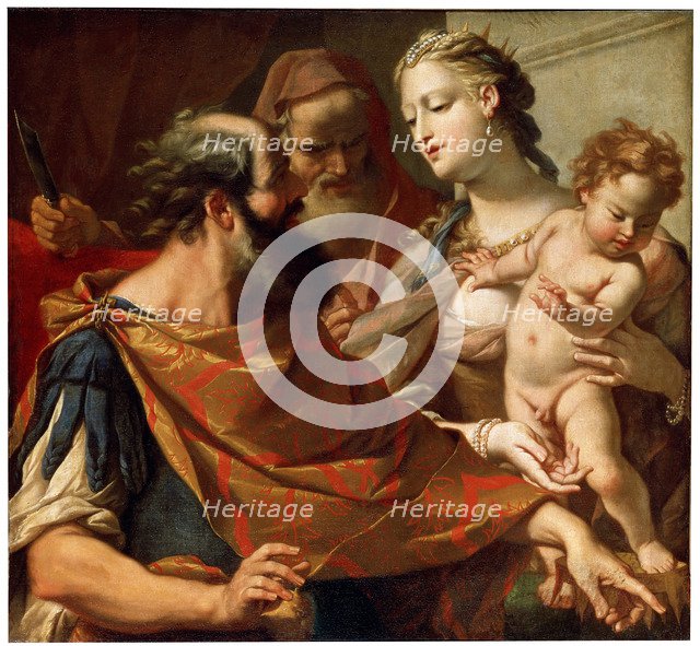 'The Child Moses Trampling on the Pharaoh's Crown', c1685-c1687. Artist: Sebastiano Ricci
