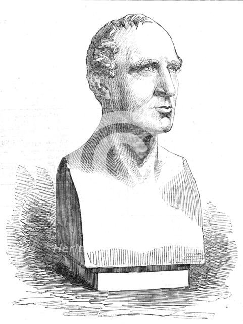 The late Mr. Charles Kemble, from a marble bust, by Timothy Butler, 1854. Creator: Unknown.