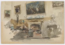 Moreby Hall, 1882-1884. Creator: James Abbott McNeill Whistler.