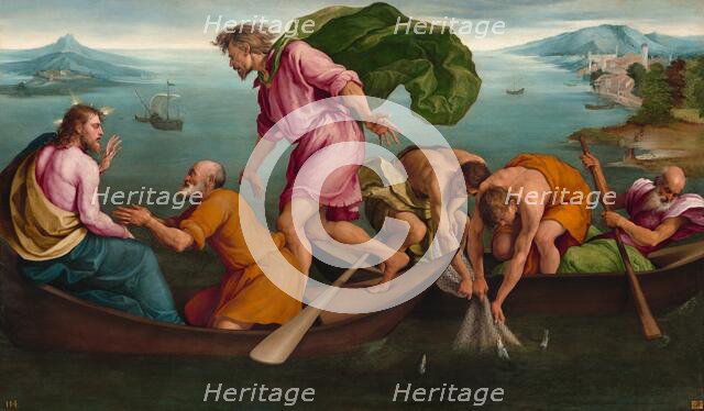 The Miraculous Draught of Fishes, 1545. Creator: Jacopo Bassano il vecchio.