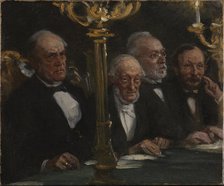 Portrait Group, 1896. Creator: Peder Severin Kroyer.