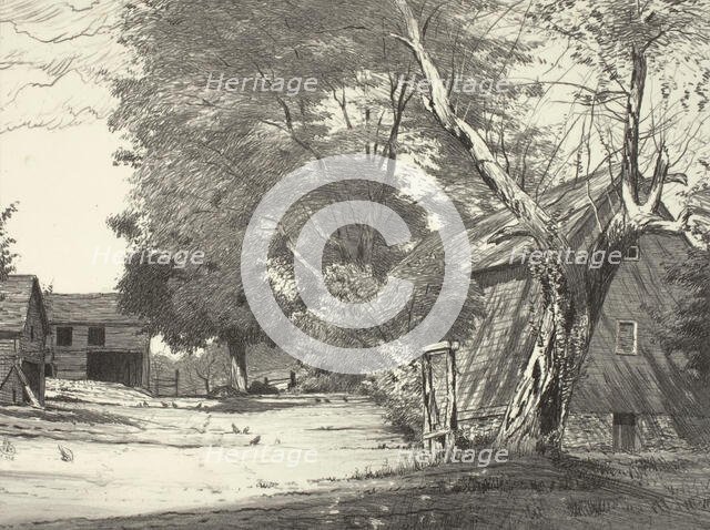 The Farm, 1923. Creator: Bolton Coit Brown.