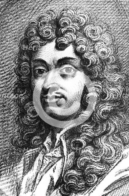 Christiaan Huygens, Dutch physicist, mathematician and astronomer, 1762. Artist: Unknown