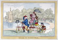 'Going to Hobby Fair', 1835.                                            Artist: Isaac Robert Cruikshank