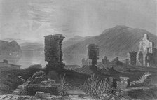 'View of the Ruins of Fort Ticonderoga', 1859. Artist: Thomas Abiel Prior.