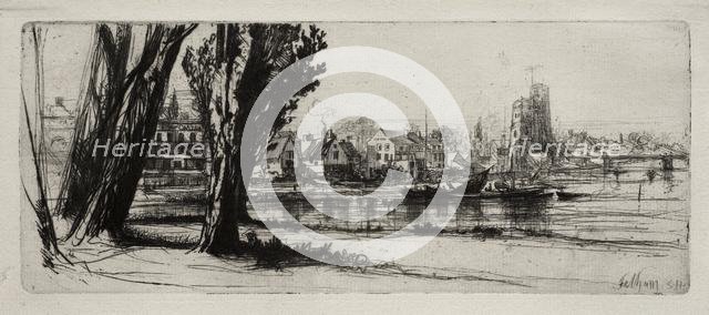 Fulham. Creator: Francis Seymour Haden (British, 1818-1910).