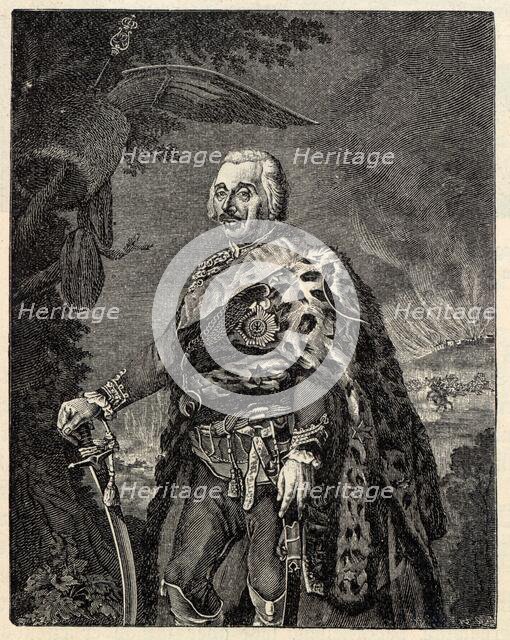 General Hans Joachim von Zieten (1699-1786). Creator: Berger, Gottfried Daniel (1744-1824).