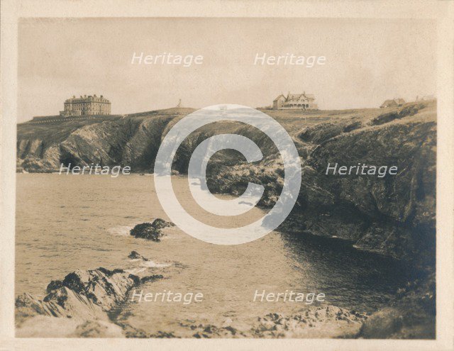 'Beacon Cove - Newquay', 1927.  Artist: Unknown.