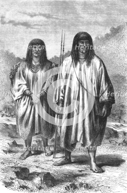 ''Indians of the River Pachitea; The Navigation of the Upper Amazons', 1875. Creator: Unknown.