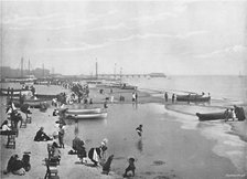 'The Beach, Great Yarmouth', c1896. Artist: Alfred Price.