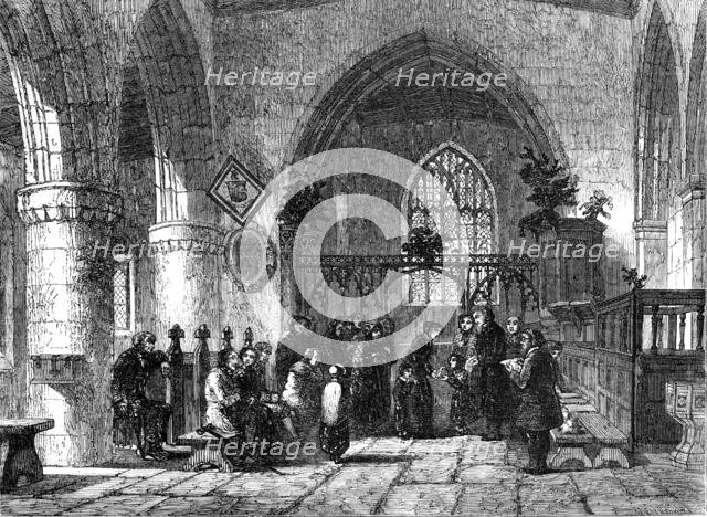 The Christmas Dole, 1854. Creator: Mason Jackson.