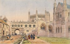 'Chain Gate with Chapter House', 19th century?  Creator: Unknown.